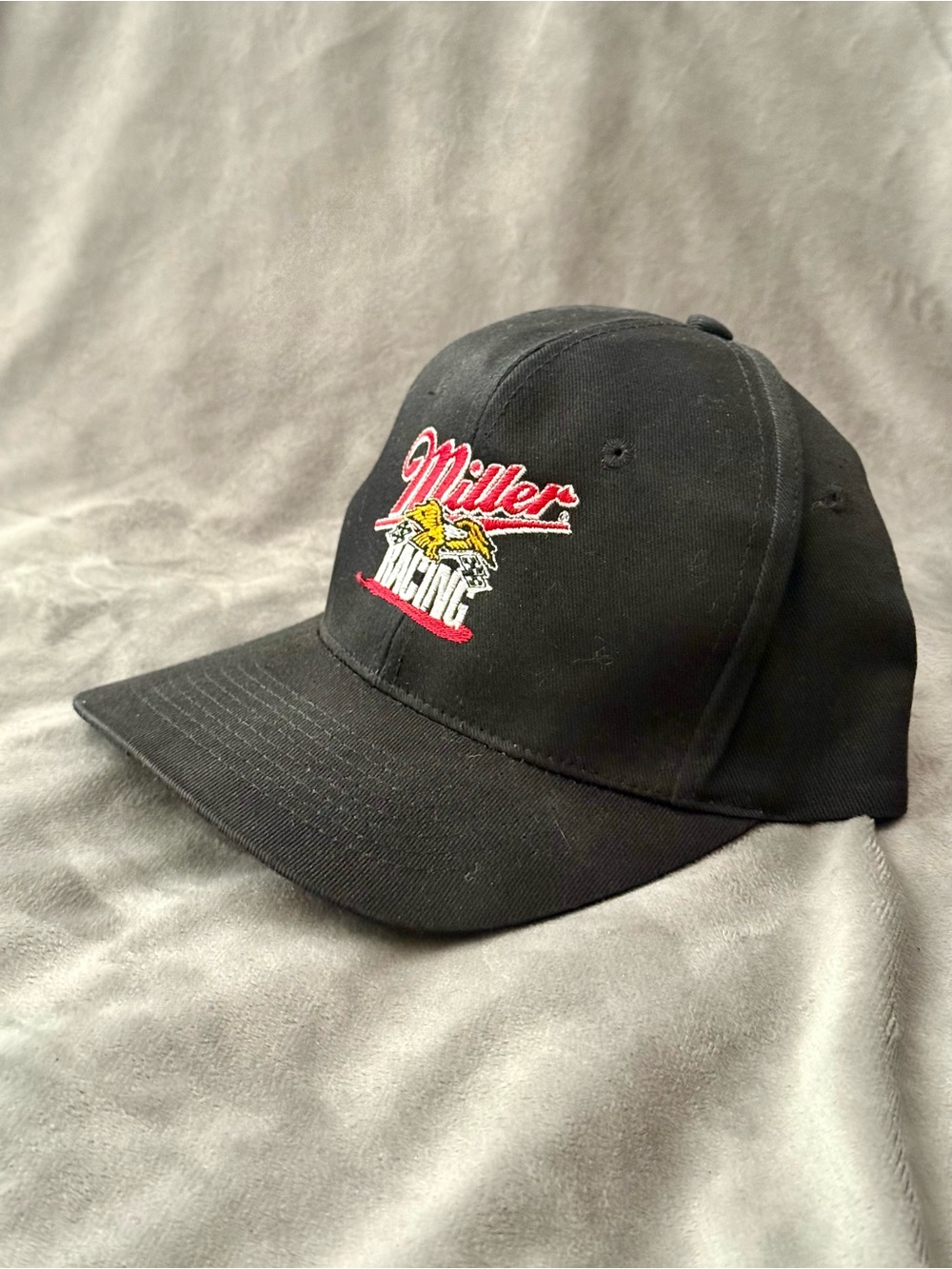 Miller Racing Black Embroidered Baseball Cap - Picture 3 of 7